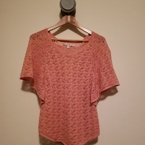 Lauren Conrad Salmon Blouse